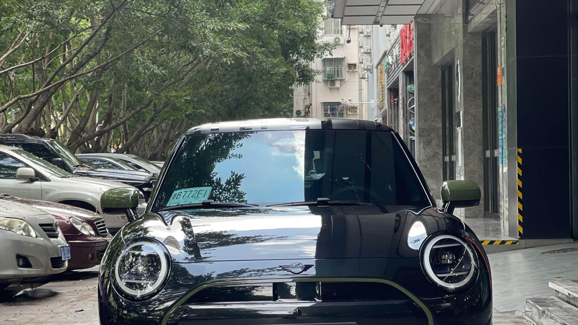 MINI 裝貼威固 V10X 車衣 深圳前海店匠心施工
