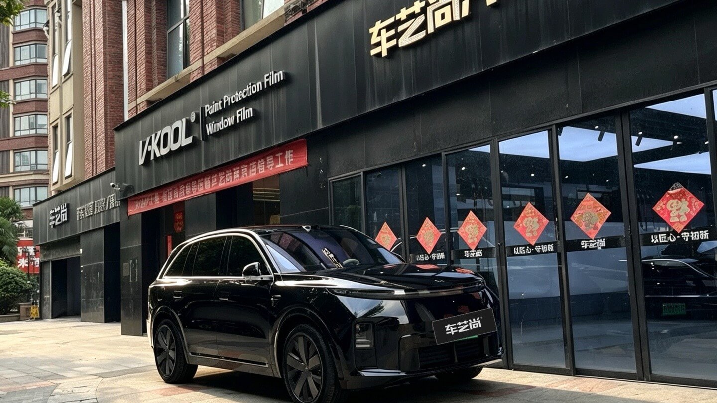 理想L8新車漆面守護(hù) 威固V3ocean隱形車衣施工實(shí)拍
