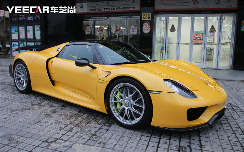918前檔，側面效果展示