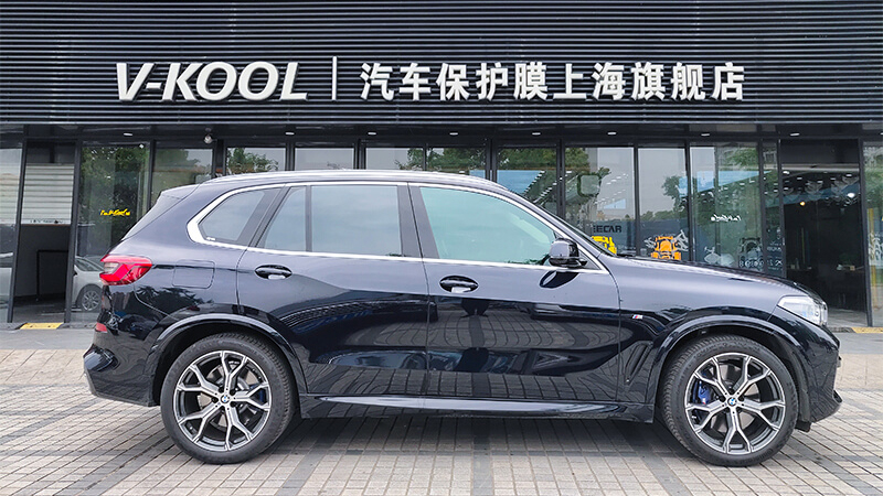 寶馬X5選擇車藝尚貼威固隔熱膜