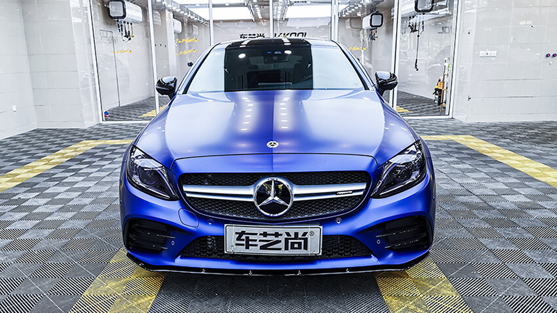 奔馳C級COUPE威固啞光車衣