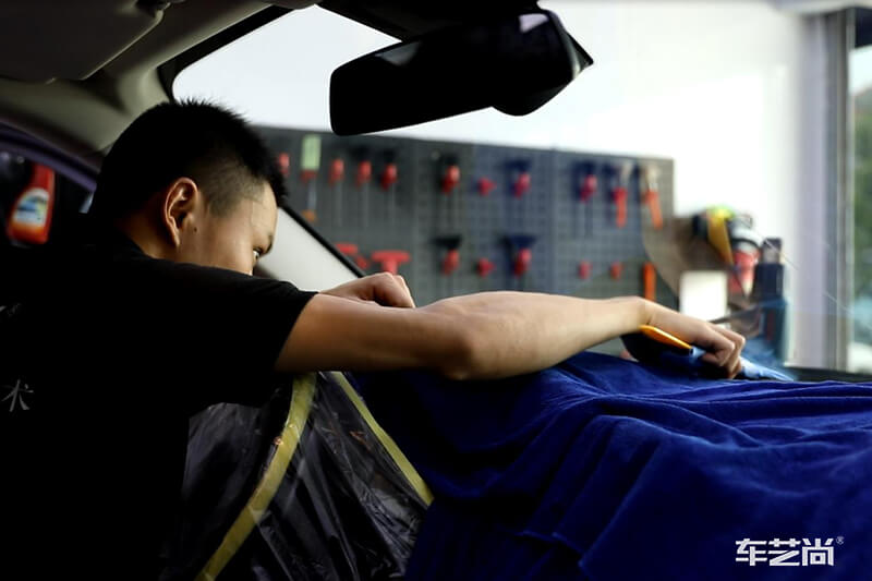 汽車貼膜施工