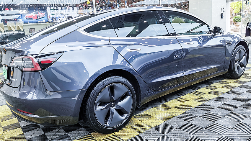 特斯拉Model3貼威固隔熱膜效果如何？