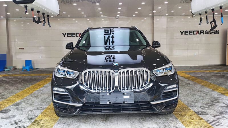 寶馬汽車貼威固隱形車衣的施工過程是什么？