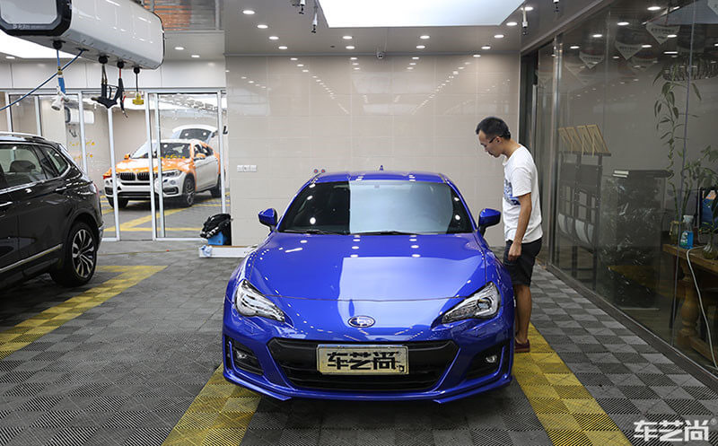 汽車貼膜后是什么樣子的？