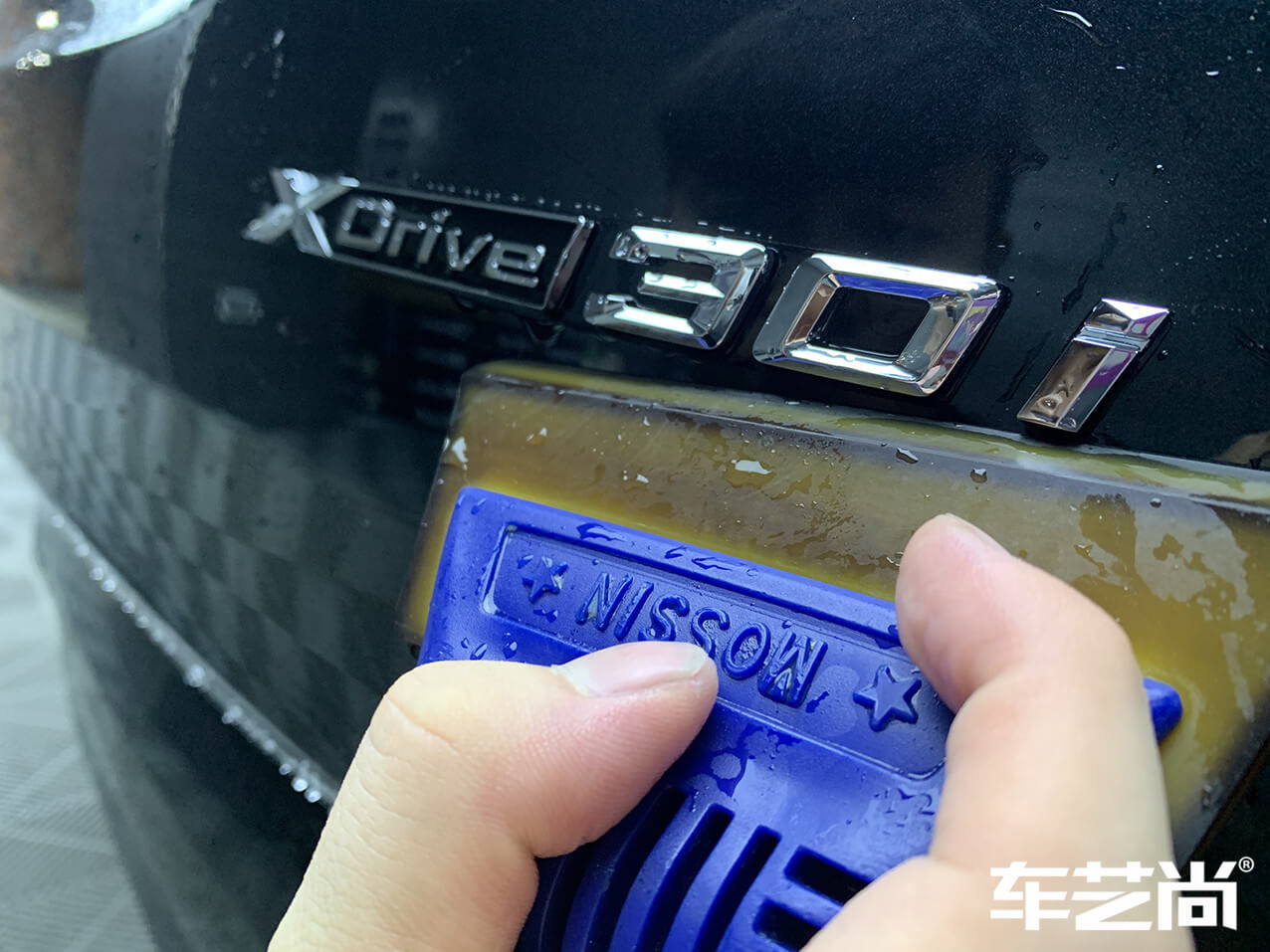 寶馬X3裝貼威固隱形車衣案例展示圖（9）