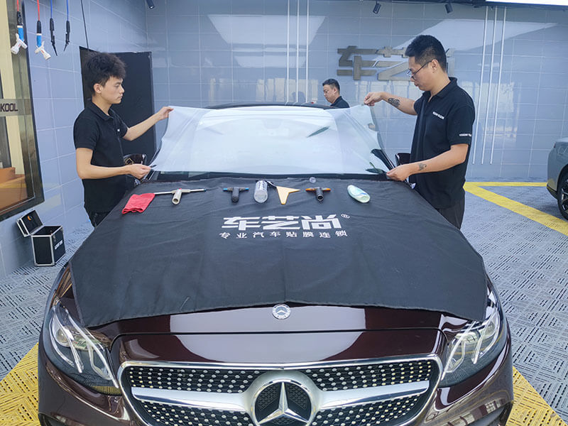 汽車玻璃膜施工門店