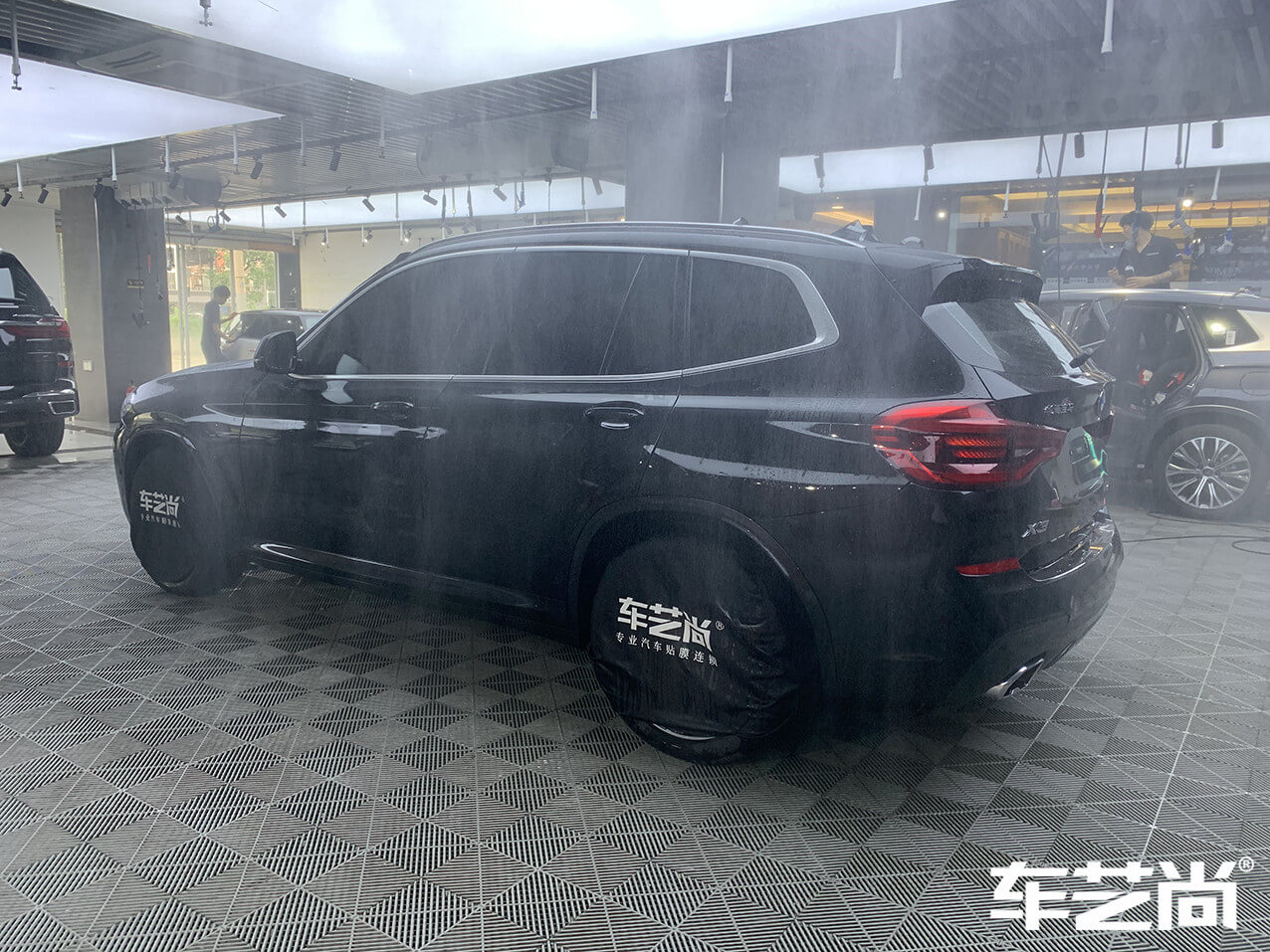 寶馬X3裝貼威固隱形車衣案例展示圖（3）