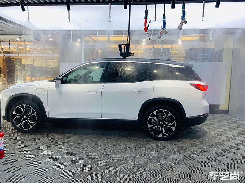 蔚來ES8威固漆面保護膜無塵噴淋車間施工