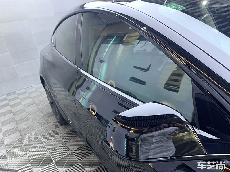 特斯拉Model 3施工威固隔熱膜案例（圖片十五）