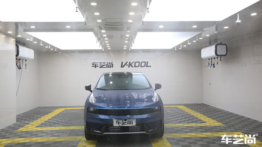 領(lǐng)克05施工威固隱形車衣，施工流程展示（3）