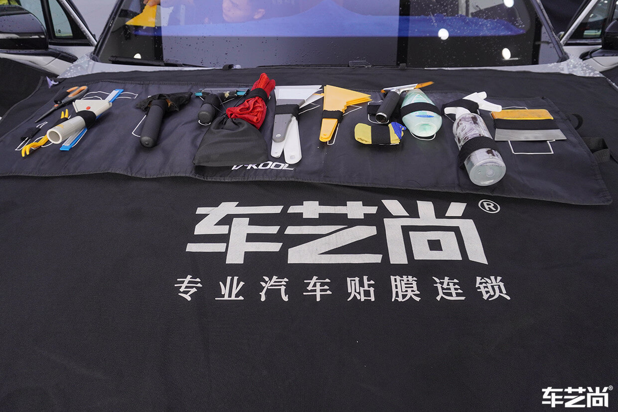蔚來ES8施工威固玻璃膜案例展示（3）