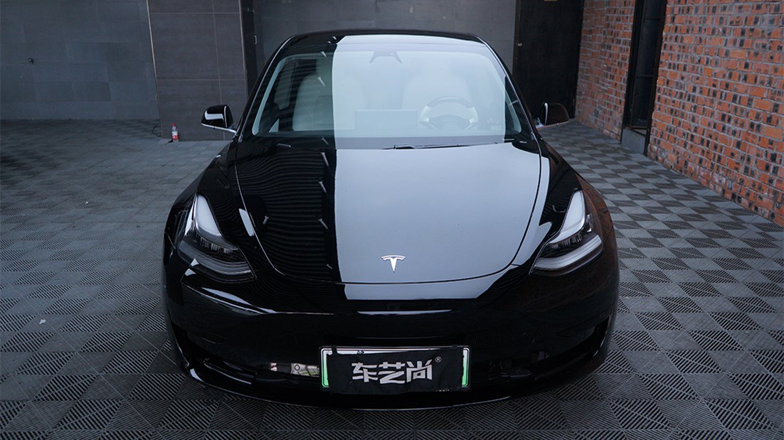 特斯拉Model 3施工威固隔熱膜案例分享