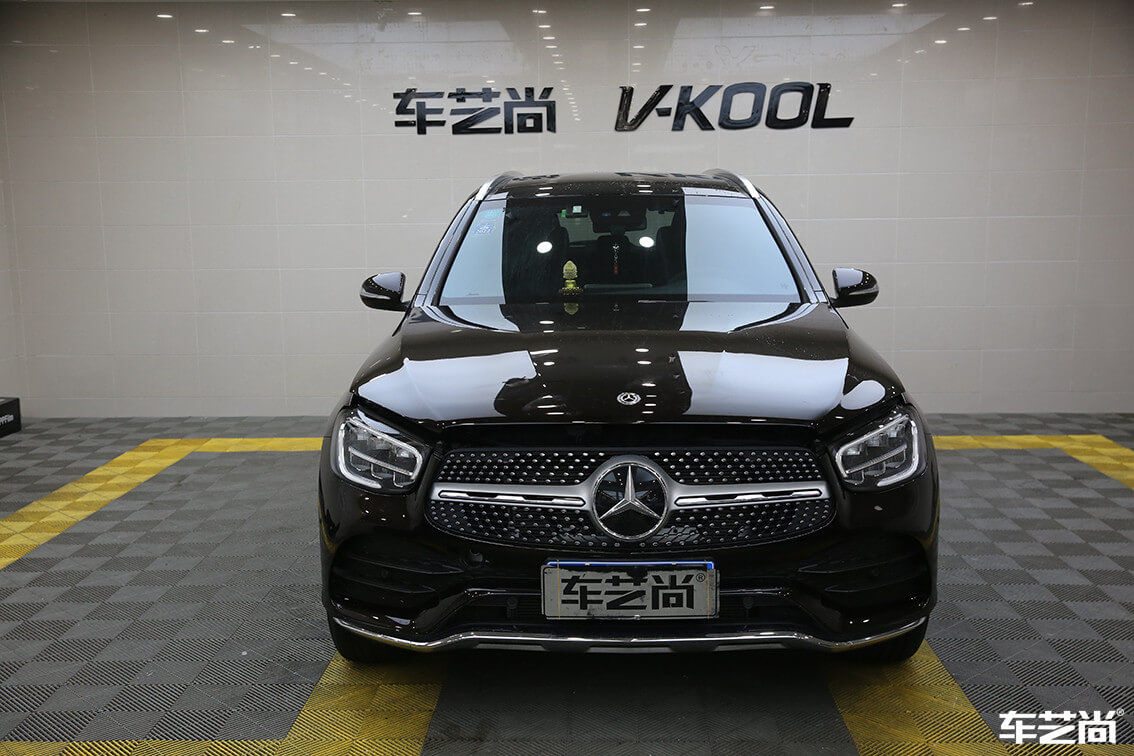 奔馳 GLC300施工威固隱形車衣案例流程展示（20）