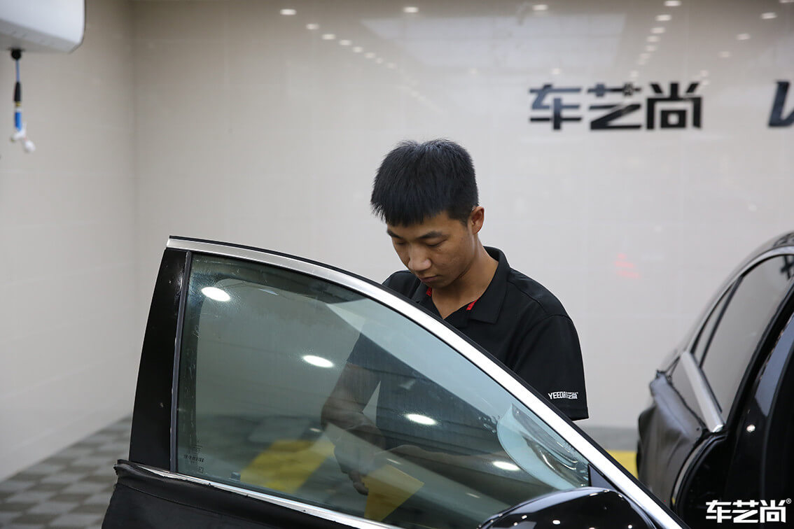 奔馳 S450L裝貼威固隔熱膜效果怎么樣（10）