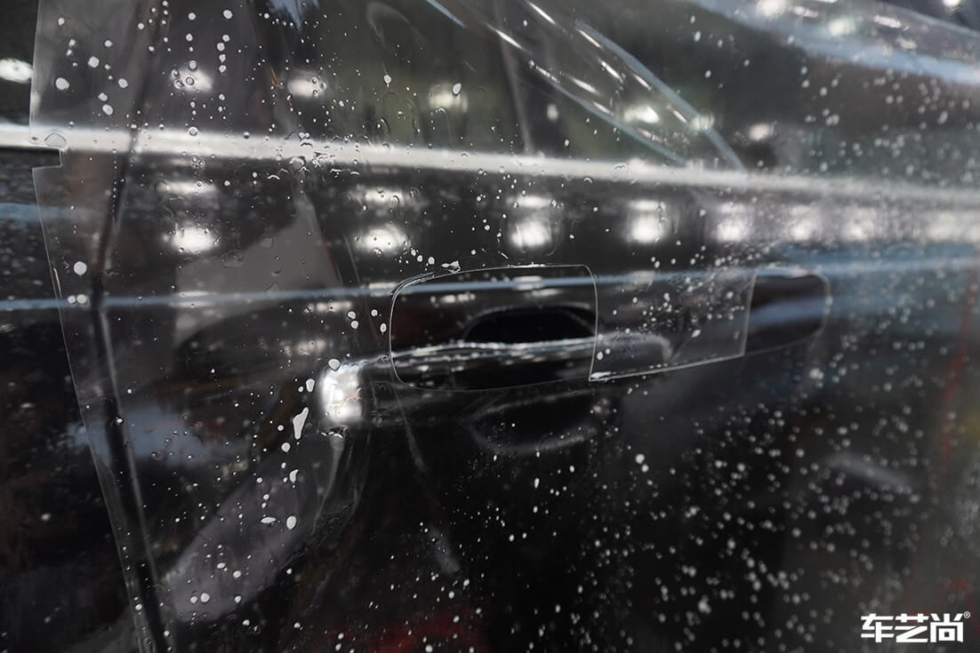 沃爾沃XC90貼隱形車衣施工流程案例展示（7）