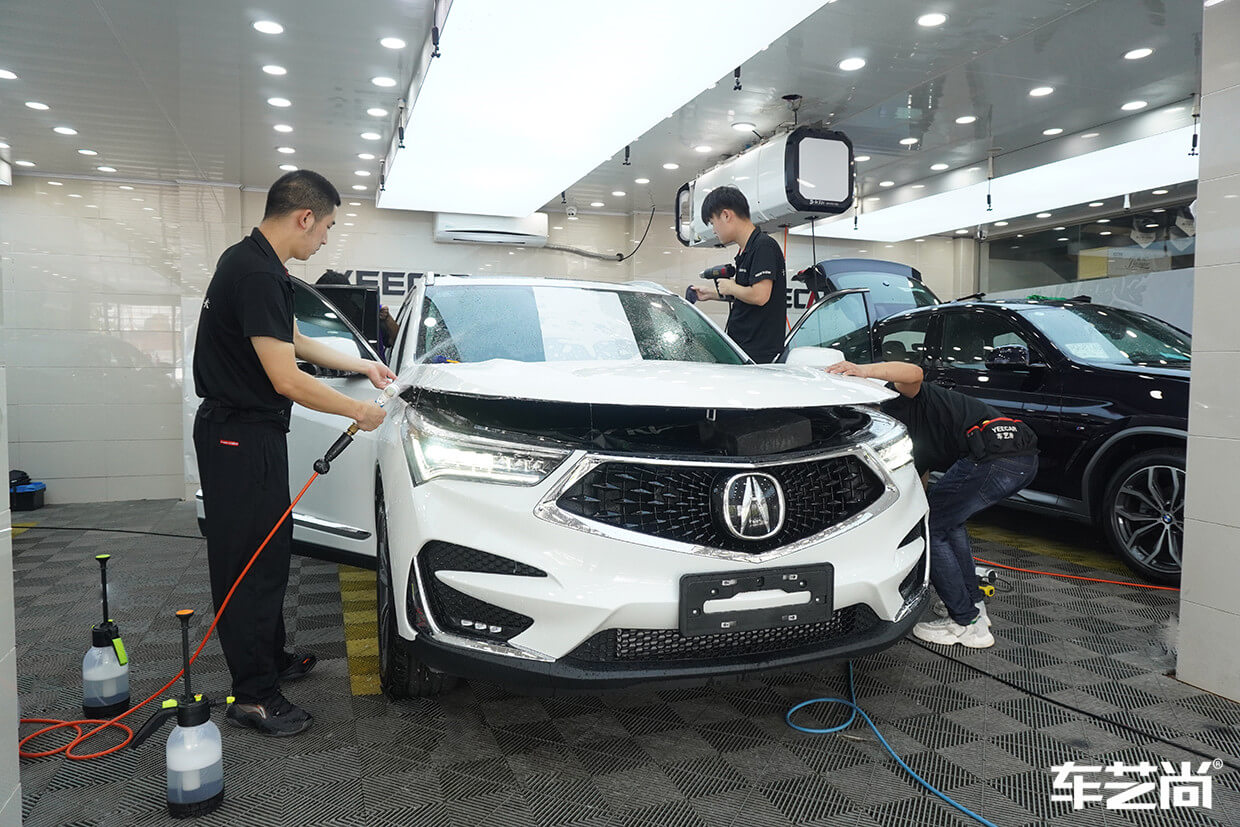 謳歌RDX施工威固隱形車衣案例分享（圖十二）