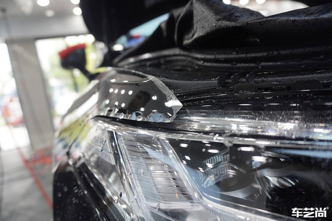 沃爾沃XC90貼隱形車衣施工流程案例展示（9）