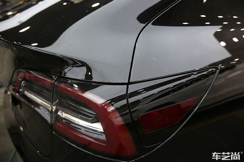 特斯拉Model 3隱形車衣施工效果展示（圖五）