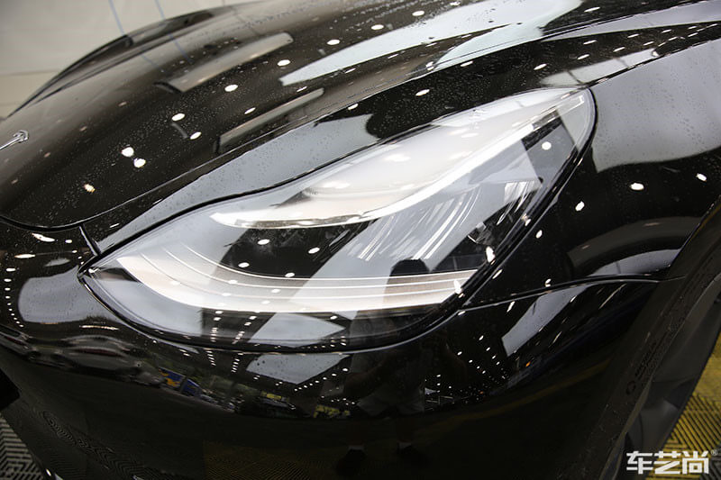 特斯拉Model 3隱形車衣施工效果展示（圖一）