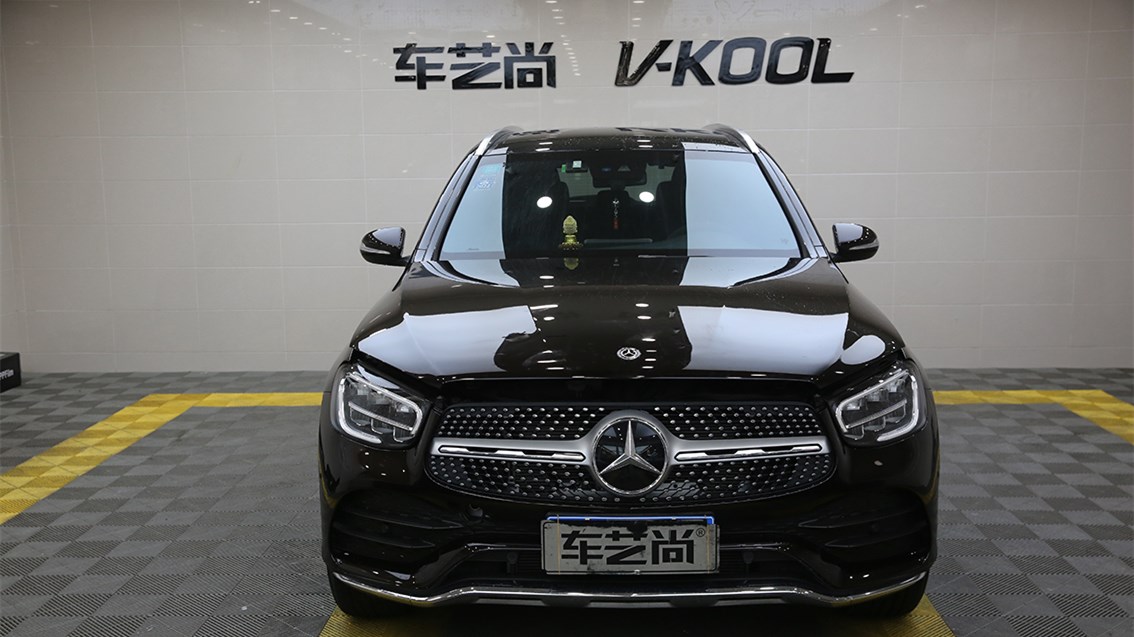 奔馳 GLC300施工威固隱形車衣案例流程展示