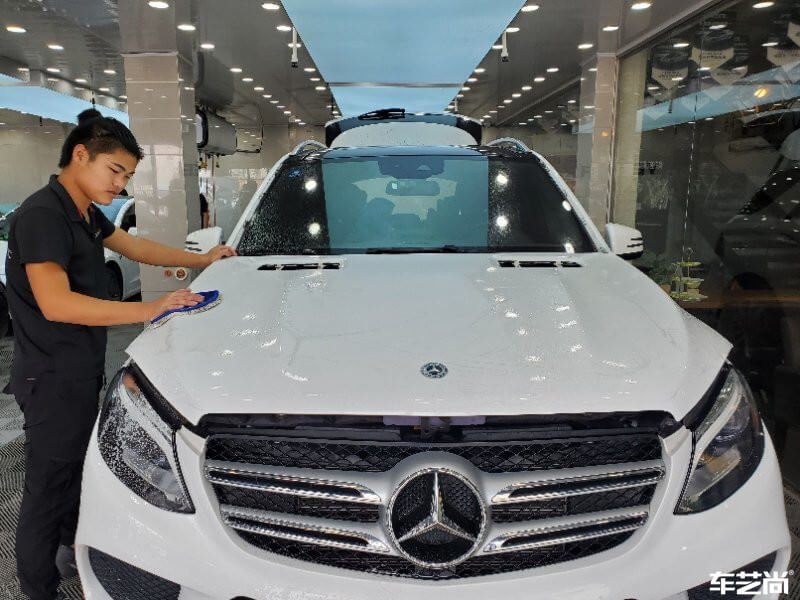 奔馳 GLE 施工威固隱形車衣案例流程展示（7）