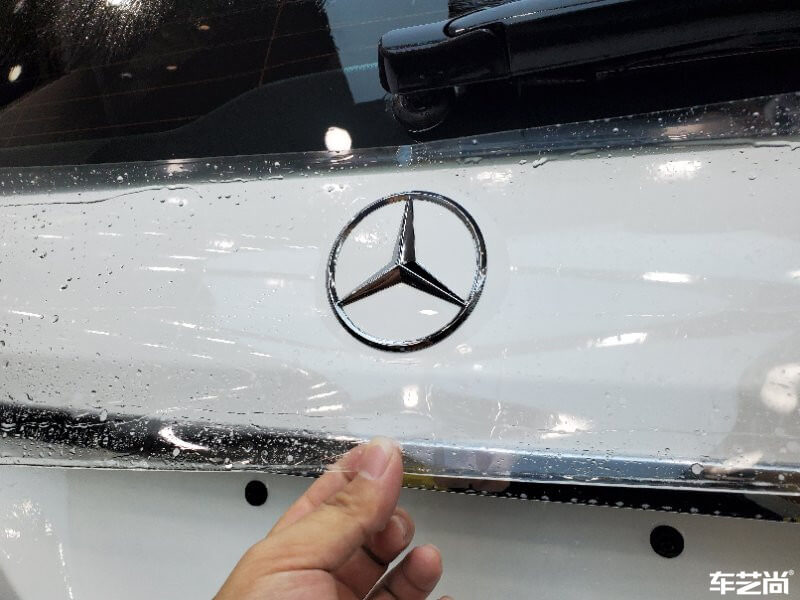 奔馳 GLE 施工威固隱形車衣案例流程展示（11）