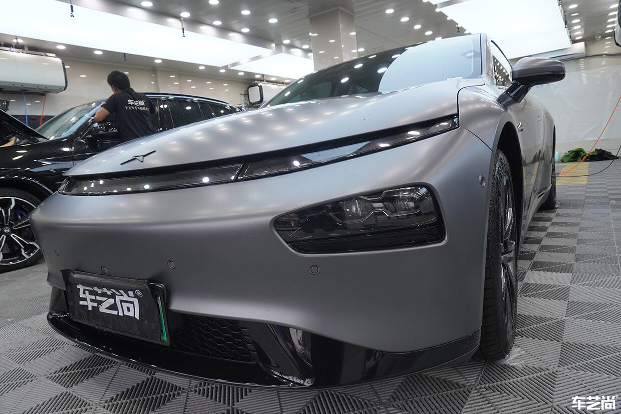 小鵬 P7極致防護(hù)，選擇施工威固隱形車衣（10）