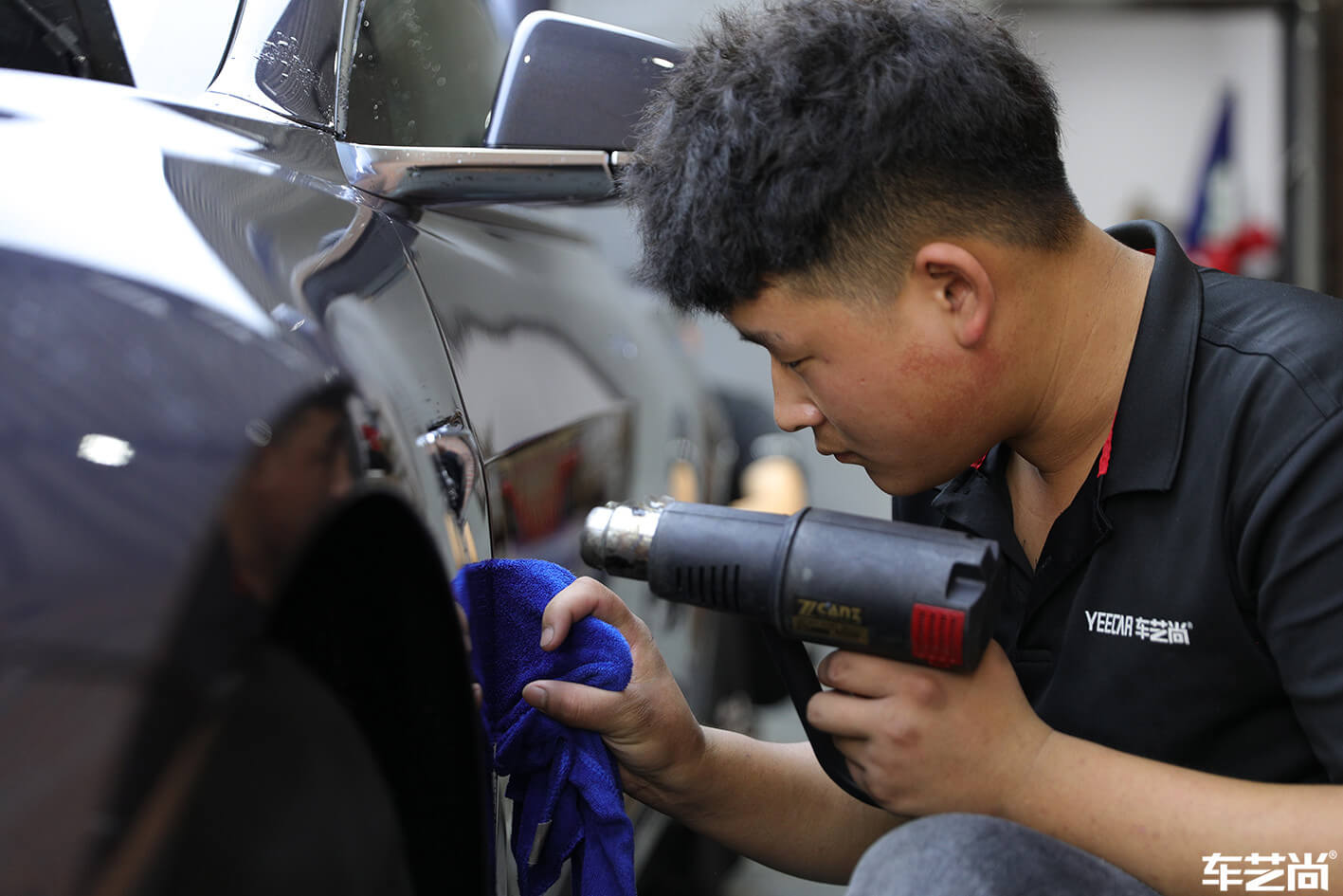 特斯拉Model 3施工威固漆面保護(hù)膜案例分享（7）