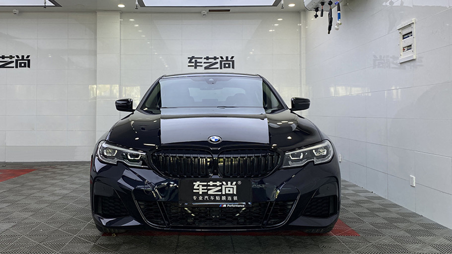 寶馬3系裝貼威固隔熱膜，數(shù)據(jù)展示隔熱效果一目了然