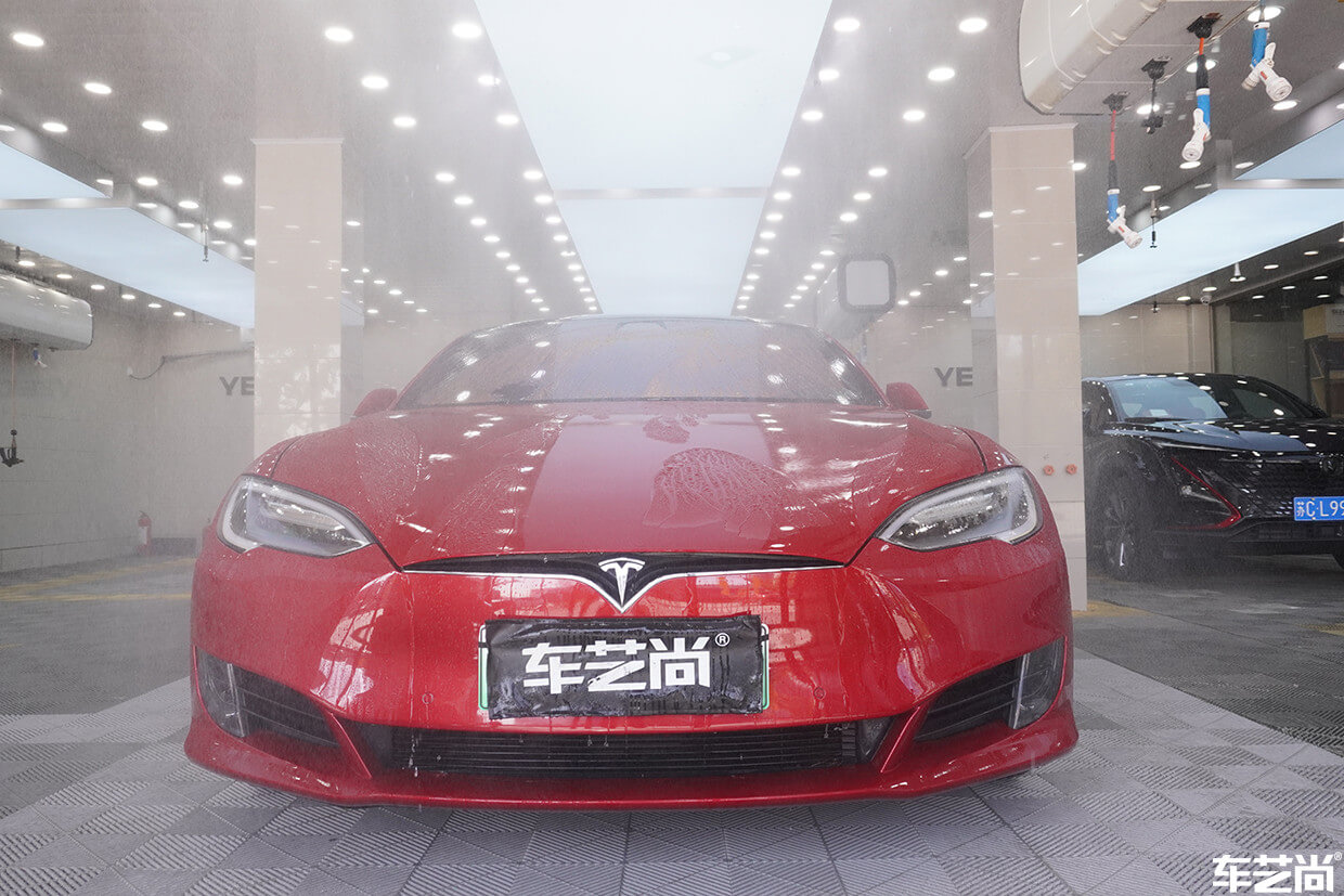 特斯拉Model S施工威固隱形車衣，專車專用極致體驗（2）