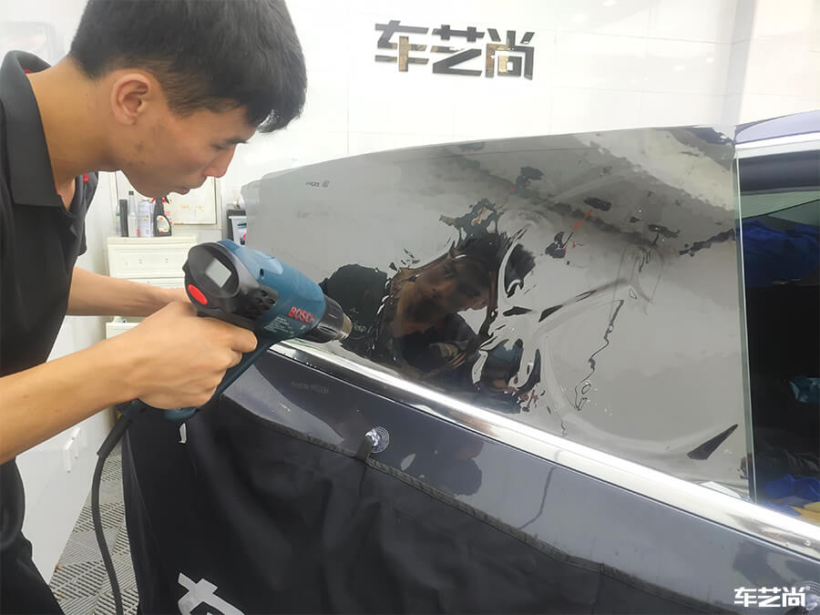 特斯拉Model 3裝貼威固漆面保護膜案例分享（8）