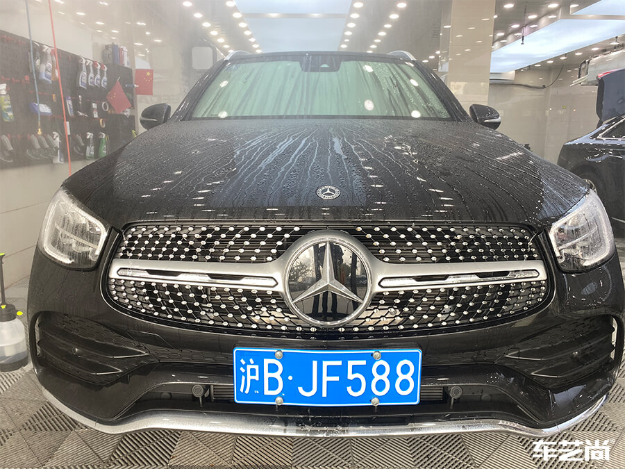 奔馳 GLC300L施工威固隱形車(chē)衣施工案例展示（1）