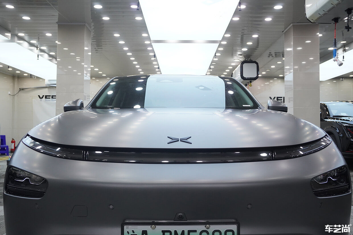 小鵬 P7極致防護(hù)，選擇施工威固隱形車衣（15）