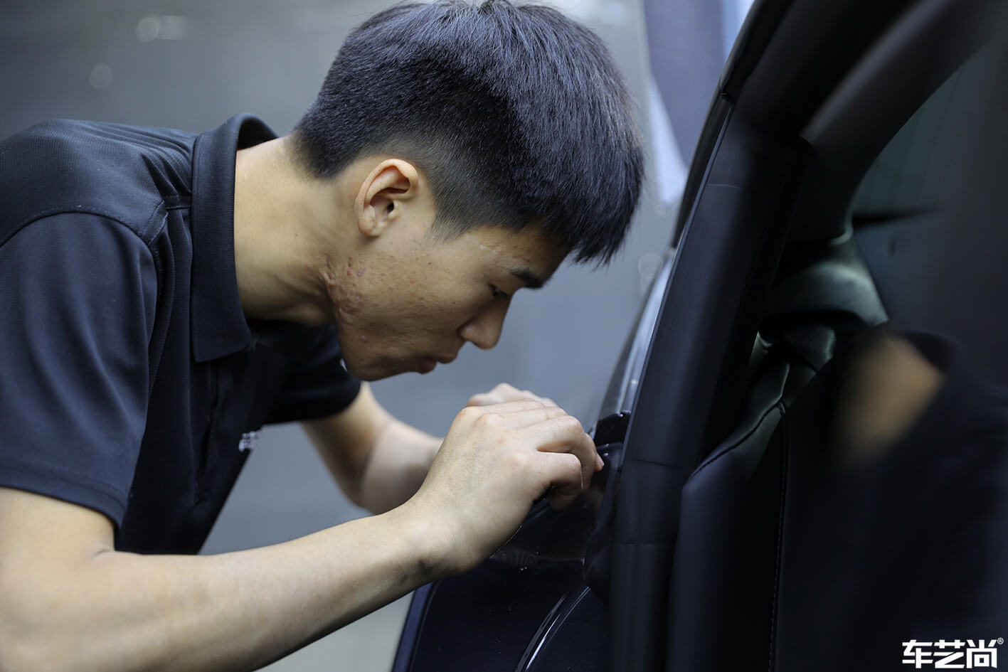 特斯拉Model 3施工威固漆面保護(hù)膜案例分享（8）