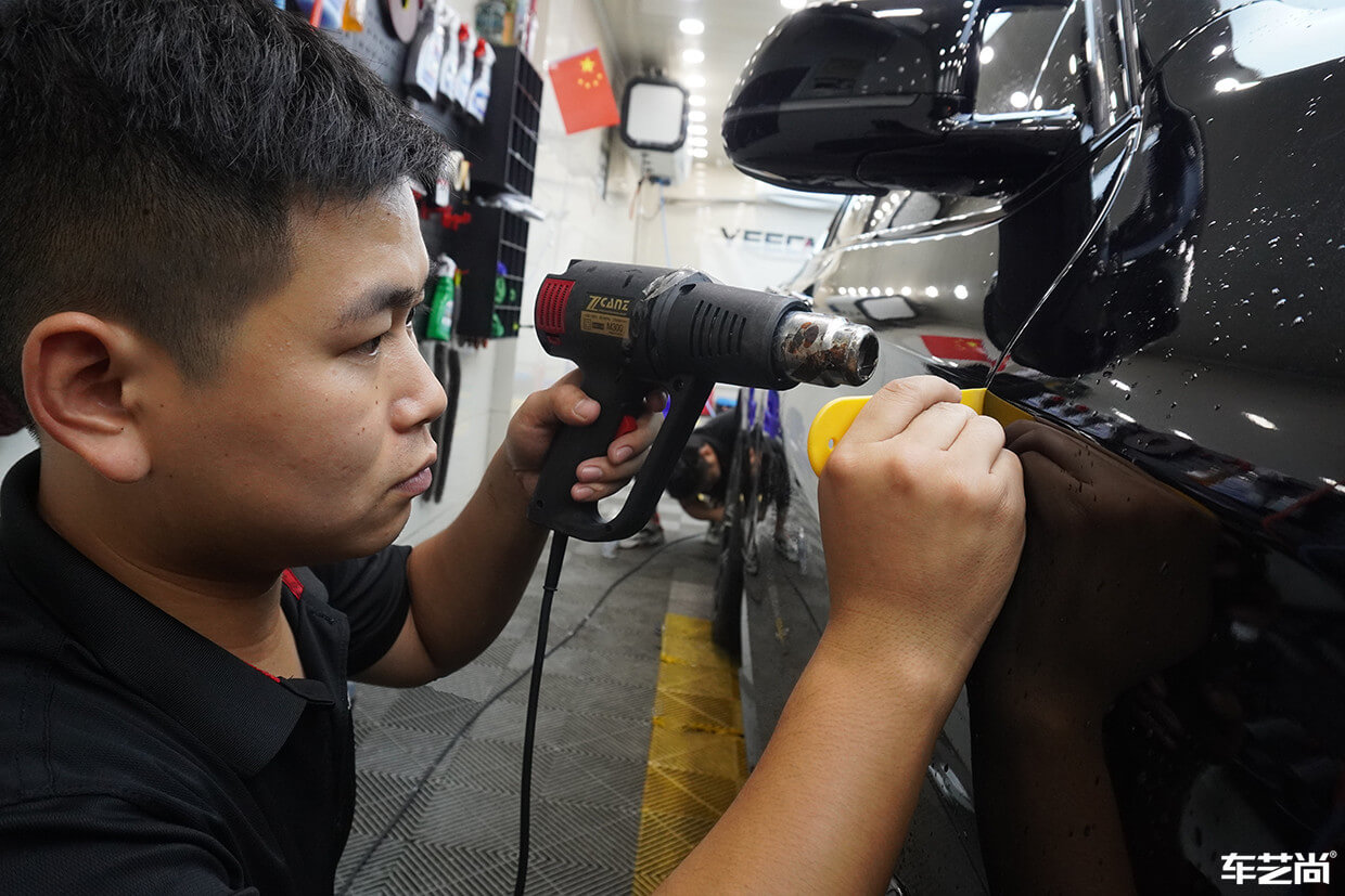 寶馬X3M施工隱形車衣（14）