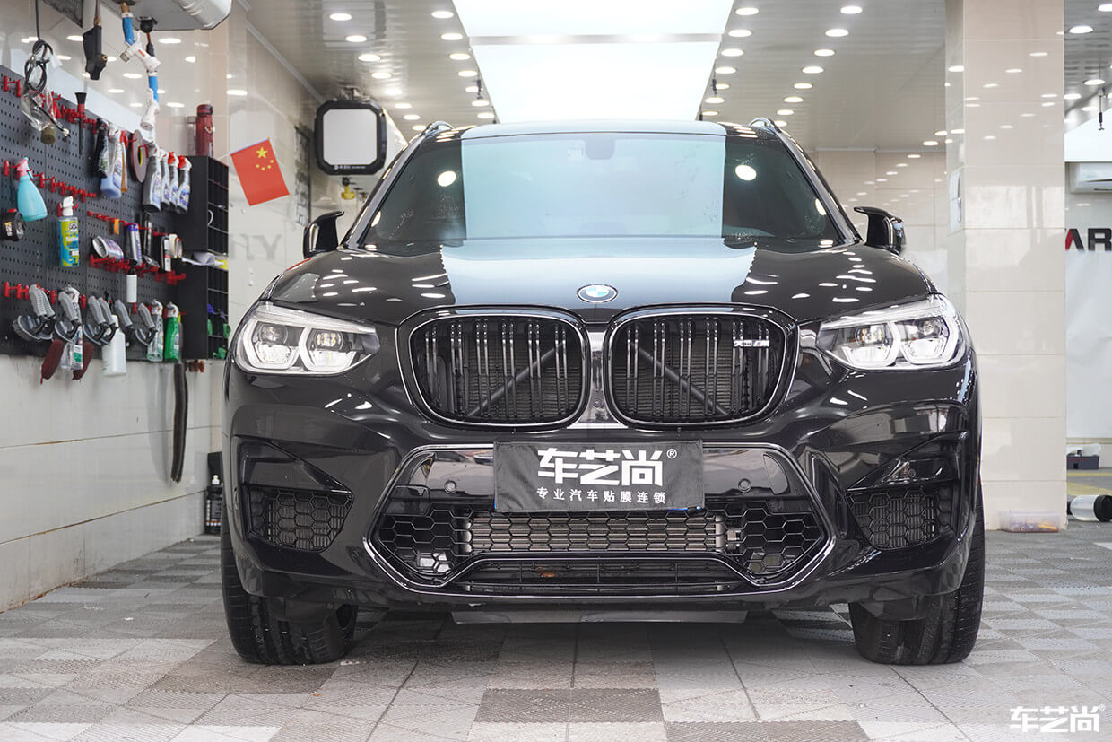 寶馬X3M施工隱形車衣（18）
