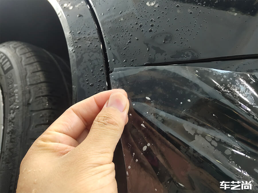 奔馳 GLC300L施工威固隱形車(chē)衣施工案例展示（7）