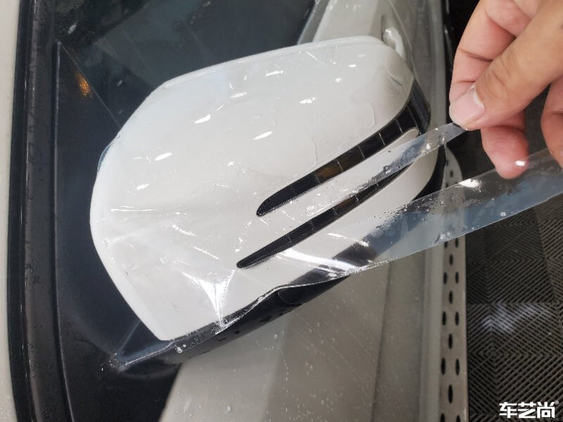 奔馳 GLE 施工威固隱形車衣案例流程展示（13）