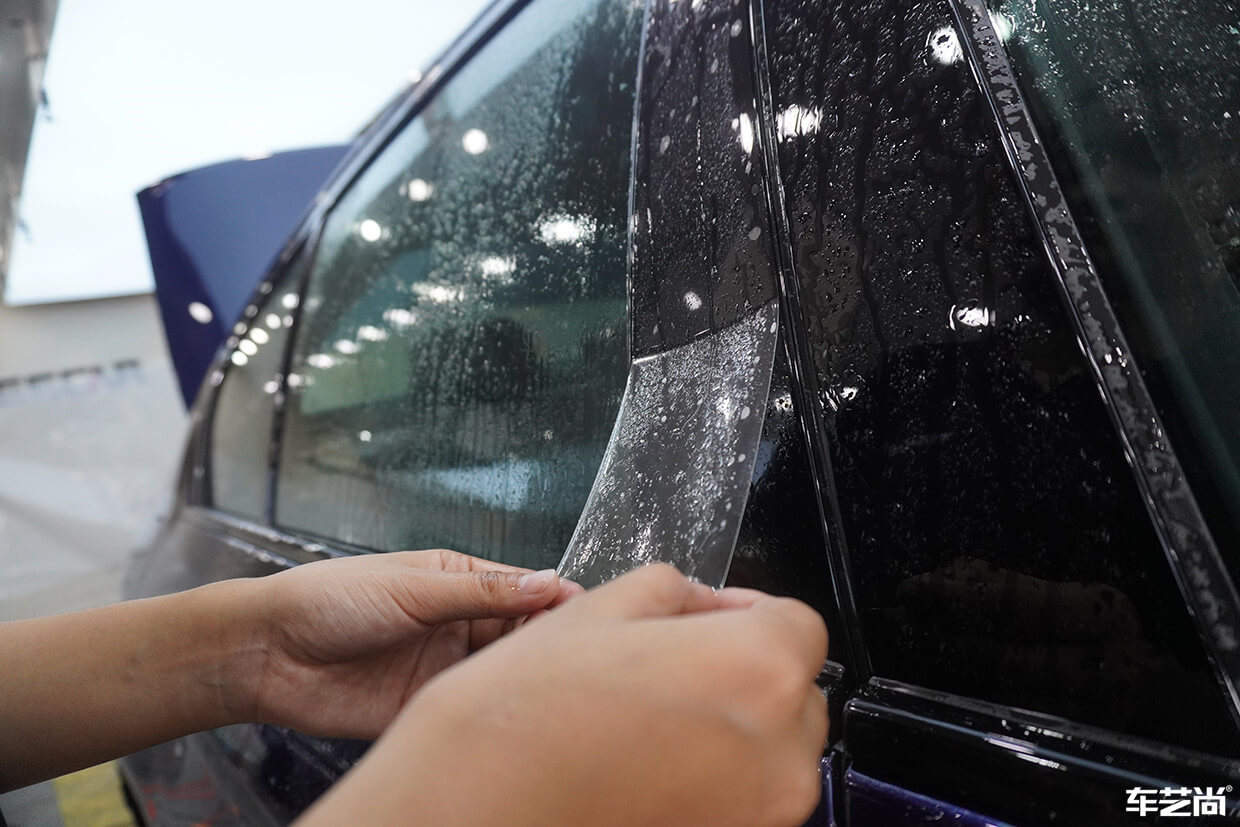 寶馬5系施工隱形車衣，給您帶來貼身保護（8）