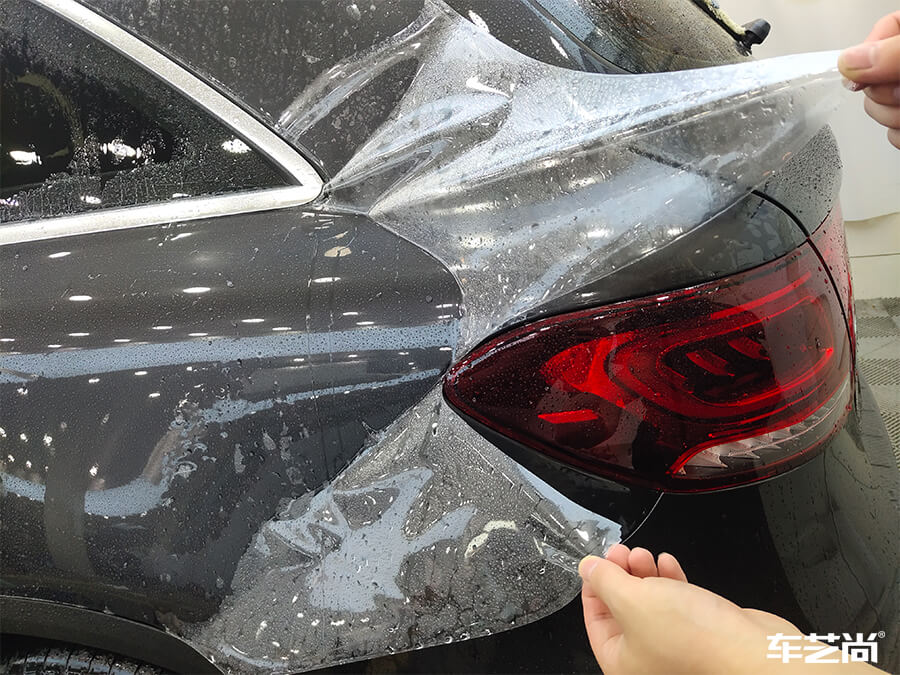 奔馳 GLC300L施工威固隱形車(chē)衣施工案例展示（6）