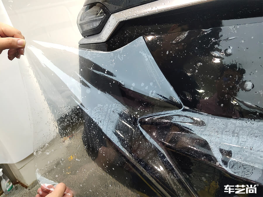 奔馳 GLC300L施工威固隱形車(chē)衣施工案例展示（8）