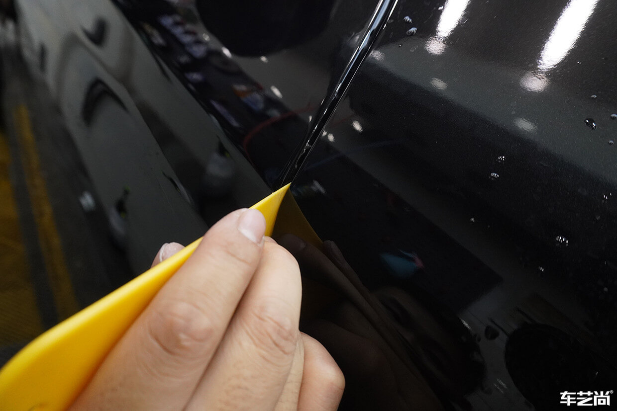 寶馬X3M施工隱形車衣（13）