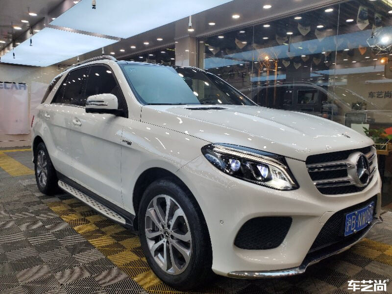 奔馳 GLE 施工威固隱形車衣案例流程展示（16）