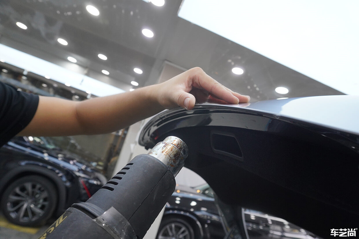 小鵬 P7極致防護(hù)，選擇施工威固隱形車衣（4）