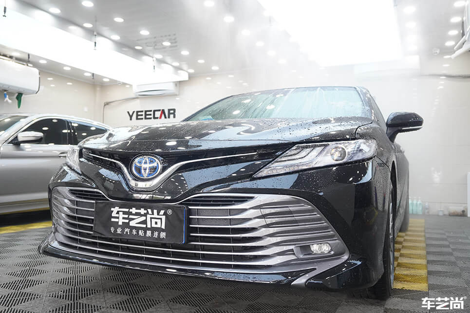 豐田凱美瑞選擇車藝尚，施工隱形車衣案例分享（1）