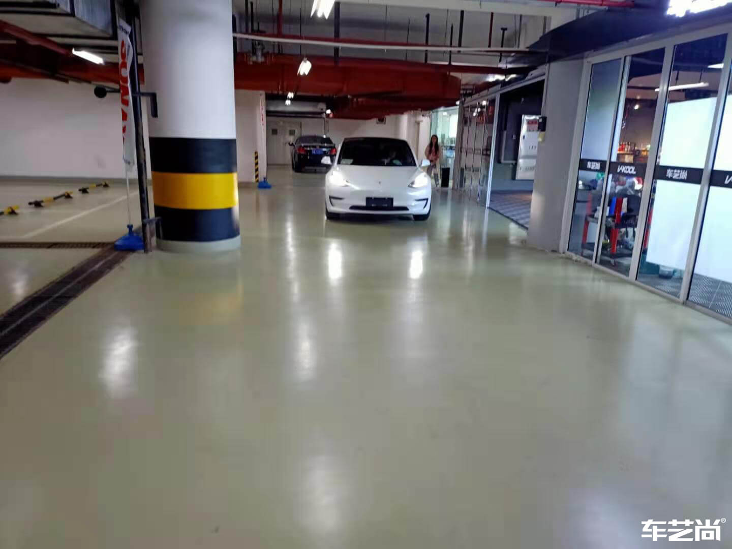 特斯拉Model 3施工威固隱形車衣，施工流程（12）