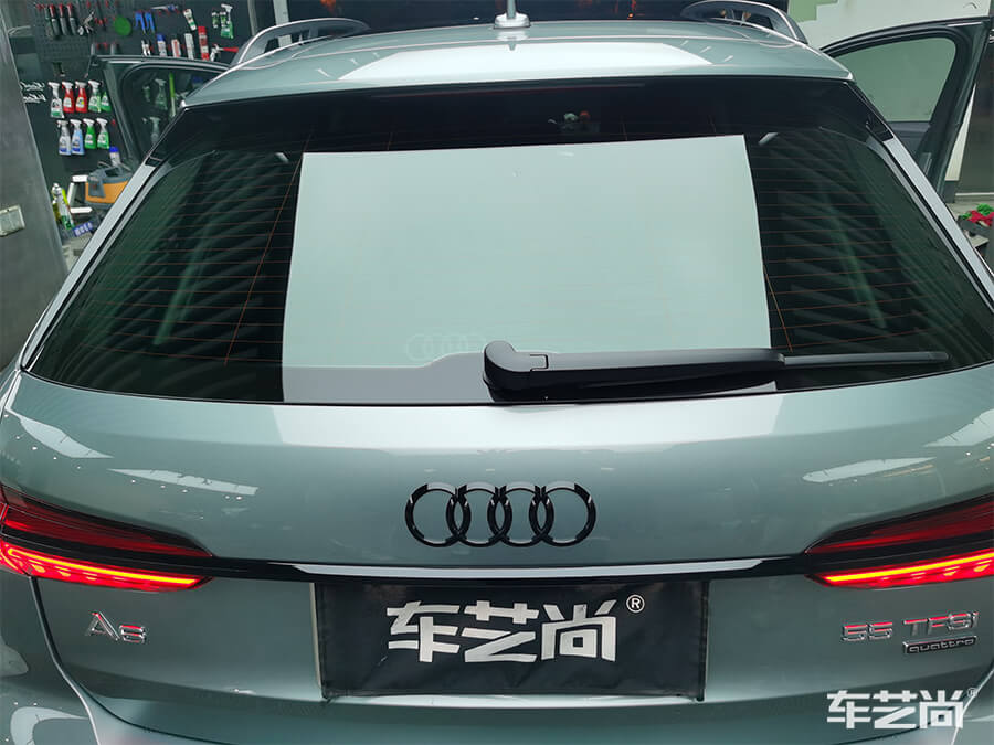 奧迪全車(chē)裝貼威固隔熱膜怎么樣？（7）