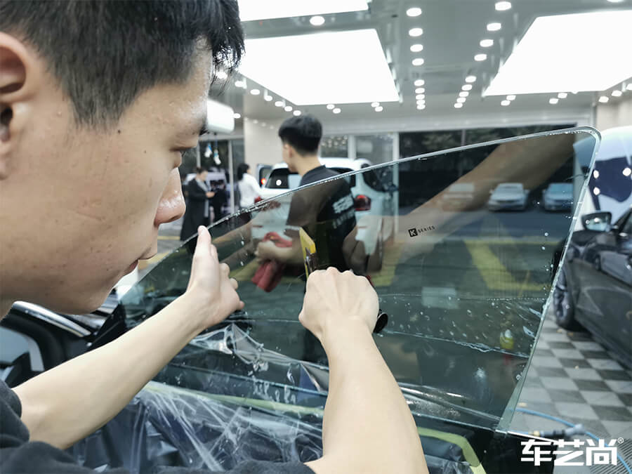 特斯拉施工威固隱形車衣案例分享，圖片展示（8）