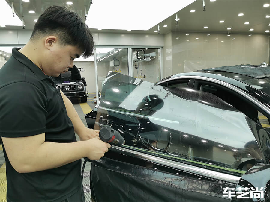 特斯拉施工威固隱形車衣案例分享，圖片展示（3）